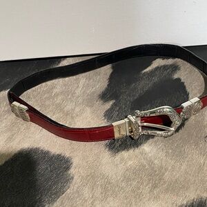Brighton two tone belt Lg